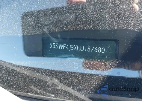 2017 Mercedes-Benz C 300 из США, поврежденный, VIN 55SWF4JBXHU187680